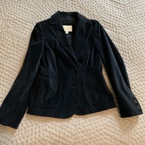Navy corduroy blazer - Banana Republic Size 4 - Like New!